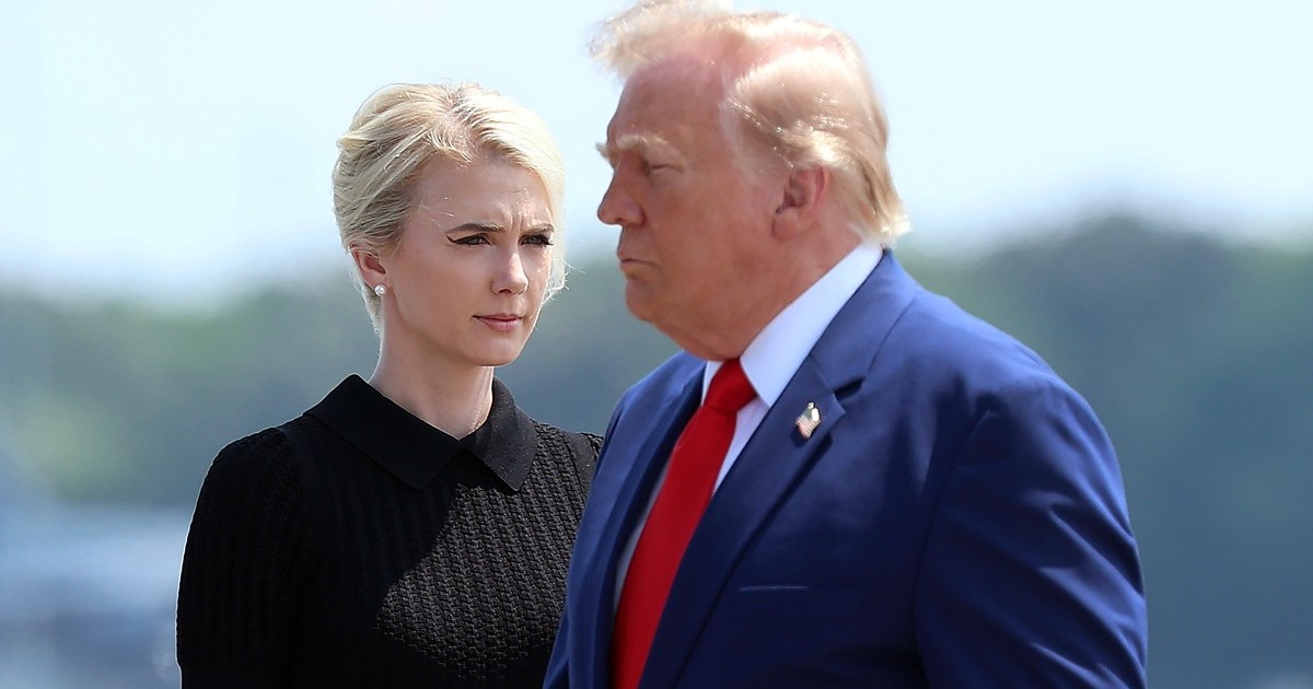 Donald Trump Spotted With Natalie Harp as Melania Skips the Funeral