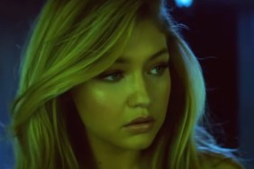 Gigi Hadid's Risqué Lace Dress Features Side Slits That Go Way Higher Than Expected