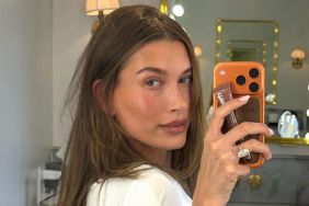 Hailey Bieber's Teeny Tiny Miu Miu Micro Minidress Rides High on Her Thighs
