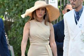 Jennifer Lopez Flaunts Curves in Body-Hugging Ralph Lauren Dress at Wimbledon