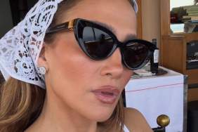 Jennifer Lopez's Plunging Dolce & Gabbana Bodysuit Is Lacy & See-Through