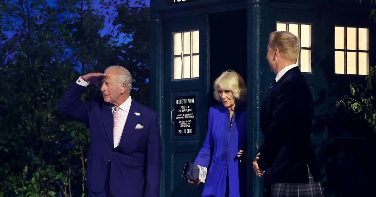 King Charles & Queen Camilla Draw Attention With Doctor Who Entry