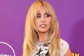 Miley Cyrus' Plunging Ludovic de Saint Sernin Dress Barely Hangs On