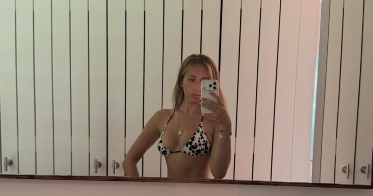 Tate McRae Heats Things up in a Ridiculously Small Lingerie Dress That’s Ready To Slip