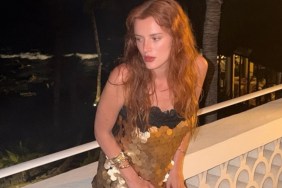 Bella Thorne’s Unbelievably Tiny Lacy Zara Dress Rides High on Her Thighs