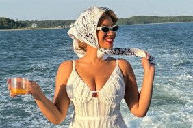 Beyonce Wears Plunging Giuseppe di Morabito Blazer Bodysuit for Jay-Z's Show