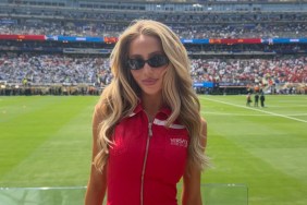 Alix Earle Unzips Versace Dress That Races up on Her Thighs at FIFA Finals