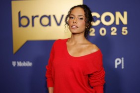 Ava Dash in a red blouse at BravoCon 2025