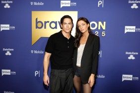 Tom Sandoval and Victoria Lee Robinson attending BravoCon 2025