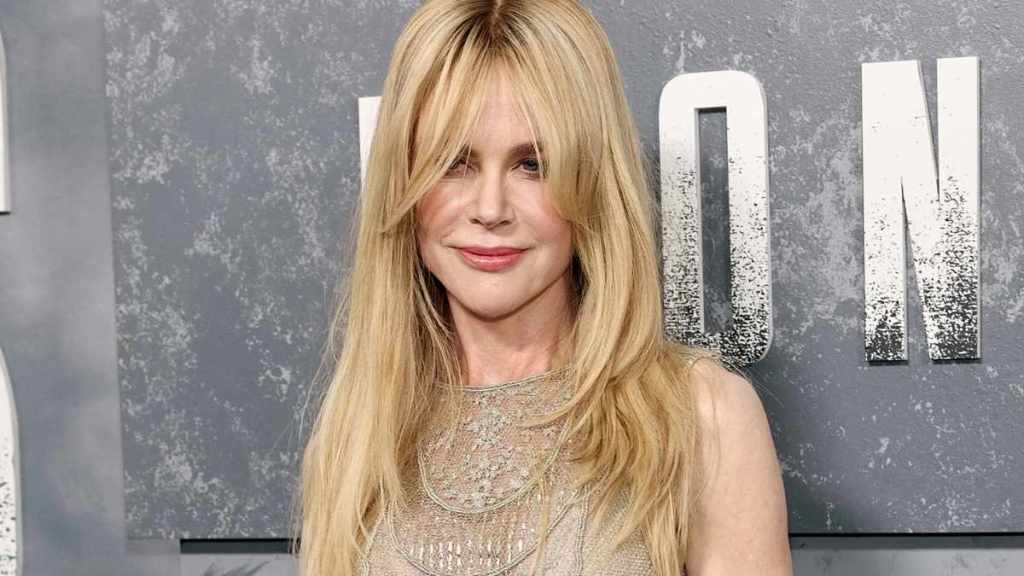 Nicole Kidman's Fendi Mesh Top Couldn't Possibly Be More See-Through