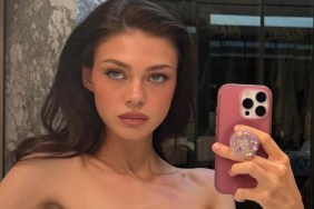Nicola Peltz Beckham’s Leotard Rides up Dangerously During Epic High Leg Stretch