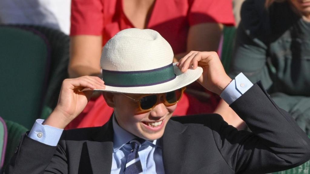 Prince George Towers Over Princess Charlotte During Rare Wimbledon Appearance