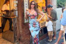 Sofia Vergara’s Plunging D&G Dress Literally Hangs by Just 2 Strings