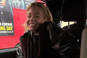 Sydney Sweeney Gives a Cheeky Peek of Lacy Lingerie Under Denim Overalls