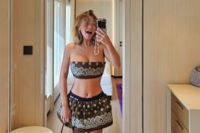 Sydney Sweeney Nearly Spills Out of $39 Plunging Syrn Bralette