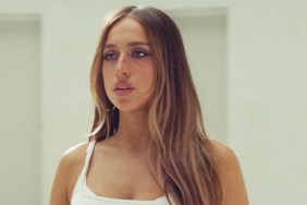 Tate McRae Nearly Spills Out of a Skin-Tight Dress That Hugs Every Curve