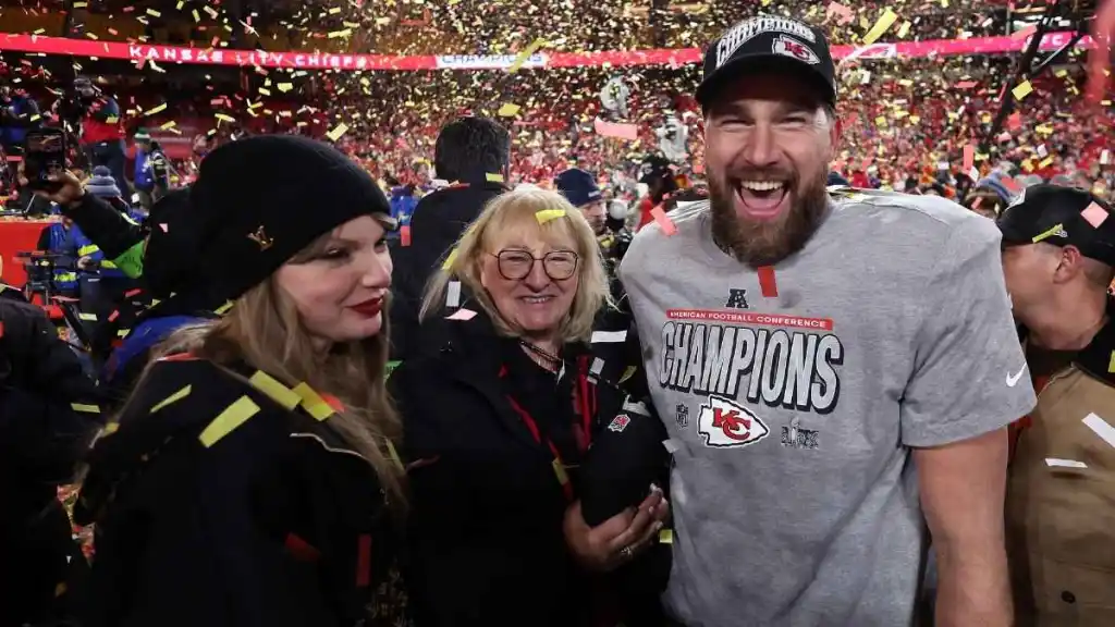 Travis Kelce's Mom Donna's NYC Arrival Signals the Wedding Weekend Is Underway