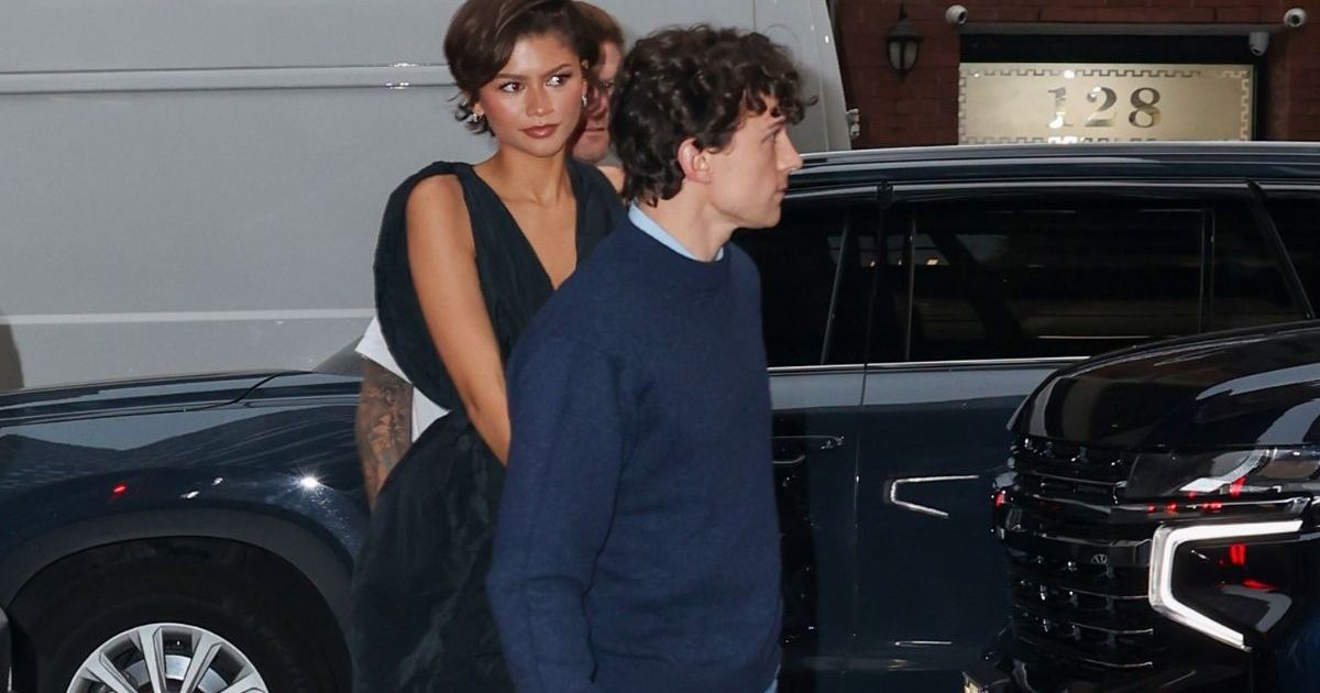 Tom Holland Steps In as Zendaya’s Dress Nearly Causes an…