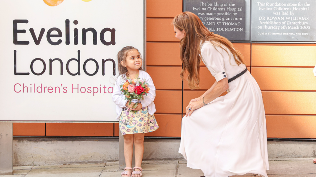 Kate Middleton Visits Evelina Children's Hospital After Cancer Recovery