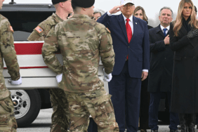 Donald Trump Stands With Military Families Amid Iran Tensions