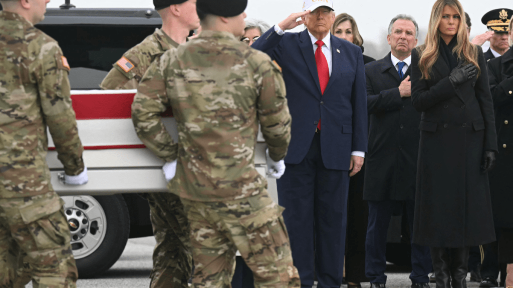 Donald Trump Stands With Military Families Amid Iran Tensions