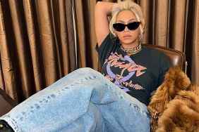 Beyonce’s Body-Hugging Luar Micro Minidress Cheekily Rides up Her Thighs