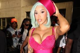 Cardi B Nearly Spills Out of Skimpy String Bikini That Barely Holds On