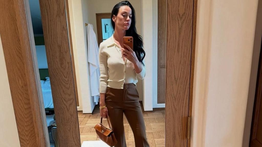 Katy Perry’s Body-Hugging Jumpsuit Highlights Her Curves With Every Bounce