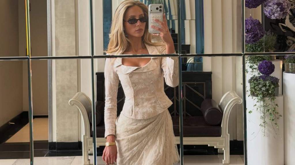 Alix Earle’s Ultra Tiny Plunging Minidress Raises Eyebrows for One Reason