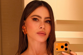 Sofia Vergara's Strapless White Dress Is Sheerer Than It First Appears
