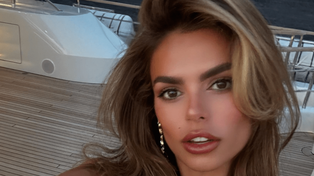 Brooks Nader's High-Cut Swimsuit Exposes a Lot More Than Expected