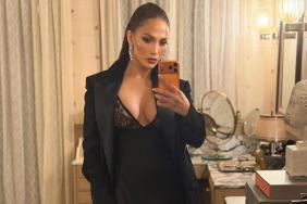 Jennifer Lopez’s Bach Mai Gown Really Pops off at Taylor Swift’s Wedding
