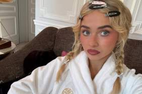 Sabrina Carpenter’s Taylor Swift Wedding Dress Is a Fully Sheer Rodarte Look