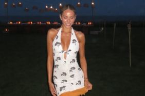 Alix Earle Risks Everything in a Low-Cut Plunging Dress That’s Barely Hanging On