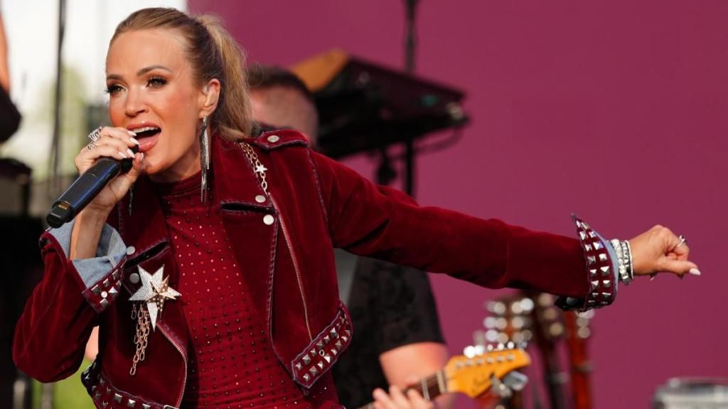 Carrie Underwood's Golf Course Concert Ignites Brutal Backlash as Critics Blame MAGA Image