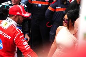 Kim Kardashian Has One Very Personal Request for Lewis Hamilton — Source