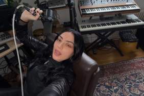 Charli XCX's Isabel Marant Micro Minidress Rides High on Her Thighs