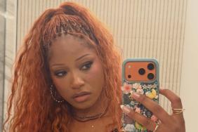 Keke Palmer's Plunging Sergio Hudson Micro Minidress Shows Plenty of Leg