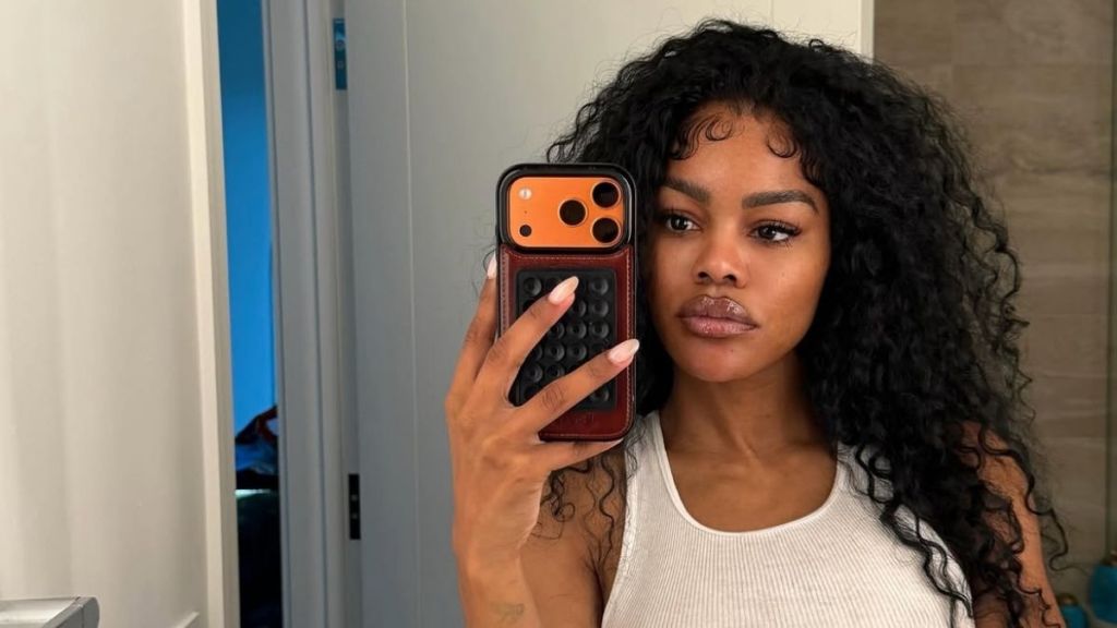 Teyana Taylor’s Flaunts Her Curves in a Teeny Tiny Chrome Hearts Minidress