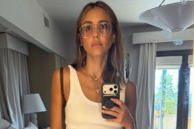 Jessica Alba's Plunging Fendi Top Hangs by the Thinnest Strings