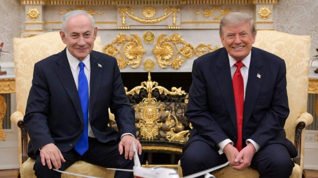 Donald Trump Has 5-Word Reaction After Meeting Israel PM