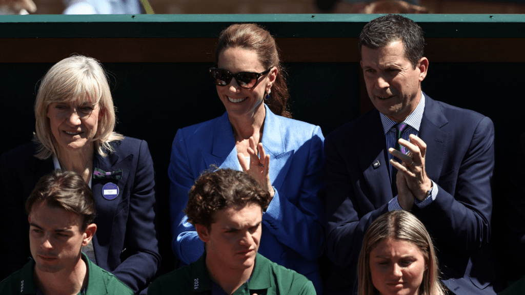 Kate Middleton's Candid Hot Mic Moment at Wimbledon Has Fans Listening In