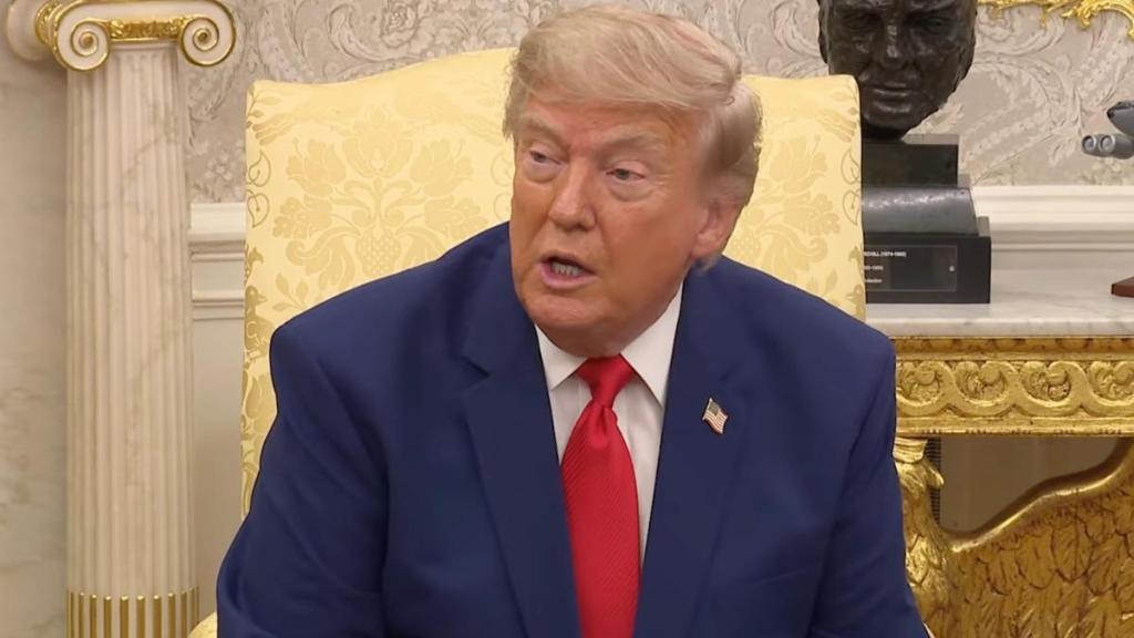 Donald Trump Snaps at Female Reporter Over Question About Iran War Plan