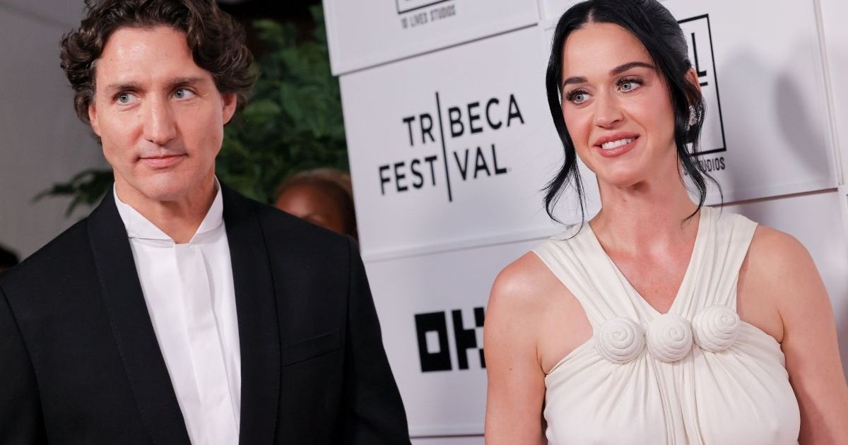 Katy Perry Gets Sunscreen Slathered on by Justin Trudeau as Social Media Goes Into Overdrive