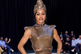 Teyana Taylor’s Ashi Studio Fringe Skirt Boasts Waist-High Slits at PFW