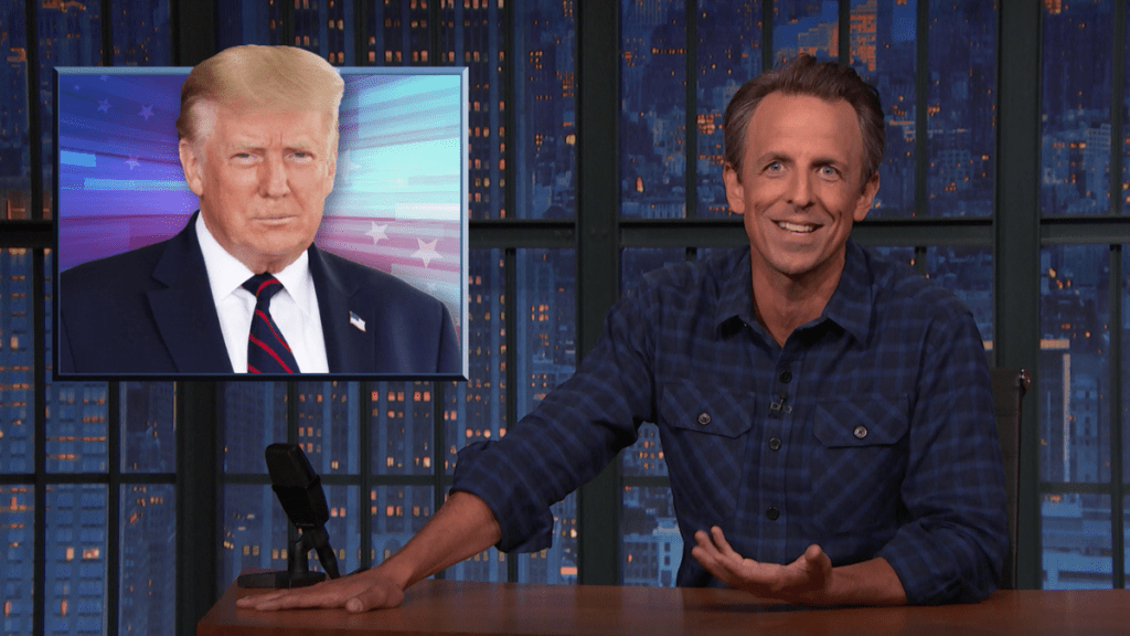 Seth Meyers Roasts Donald Trump's WHCD Speech With Mitch McConnell Jab