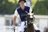 Prince William Saddles Up for Charity Polo Amid Prince Harry's U.K. Trip