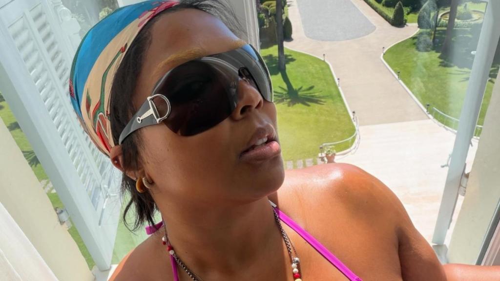 Lizzo's High-Cut Swimsuit Boasts One Too Many Daring Cutouts