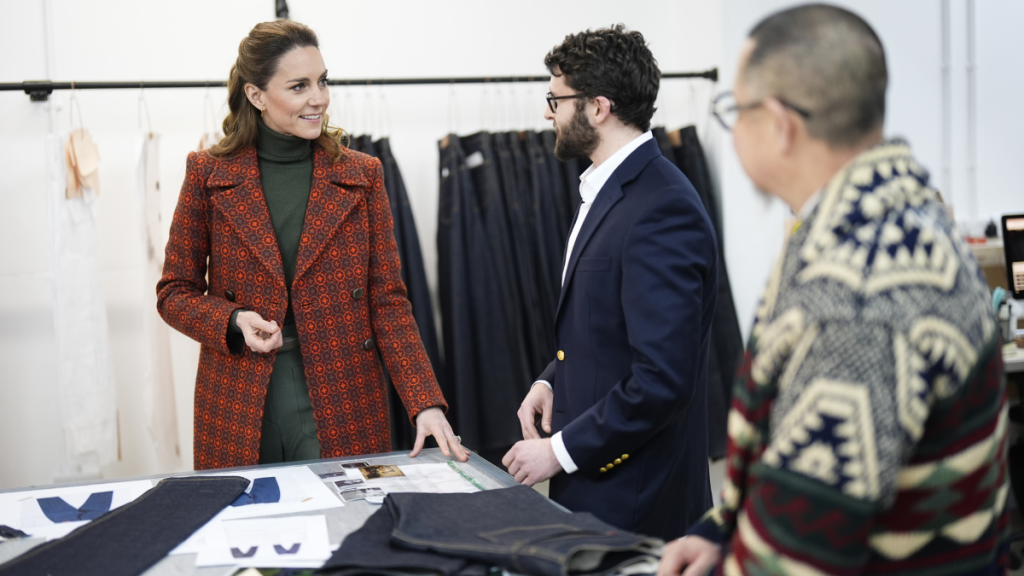 Kate Middleton Nudges Another Royal Out of Top Style Spot