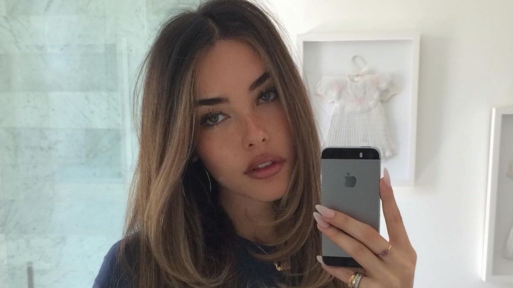 Madison Beer Gets Engaged in $198 Fully See-Through With Jean Lace Skirt